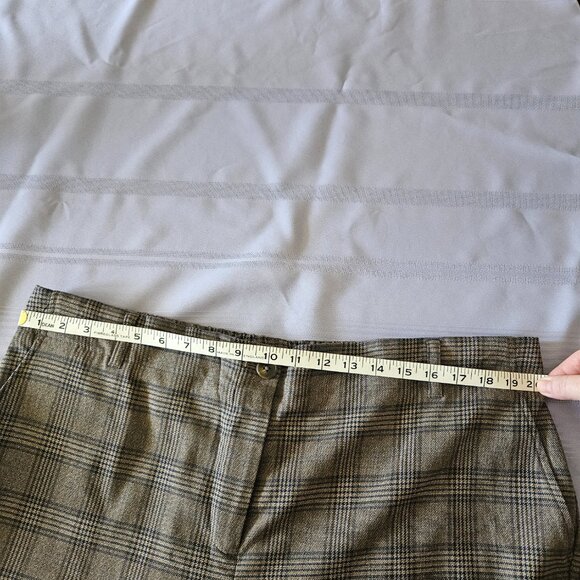 Brown with black plaid pants - Picture 7 of 8